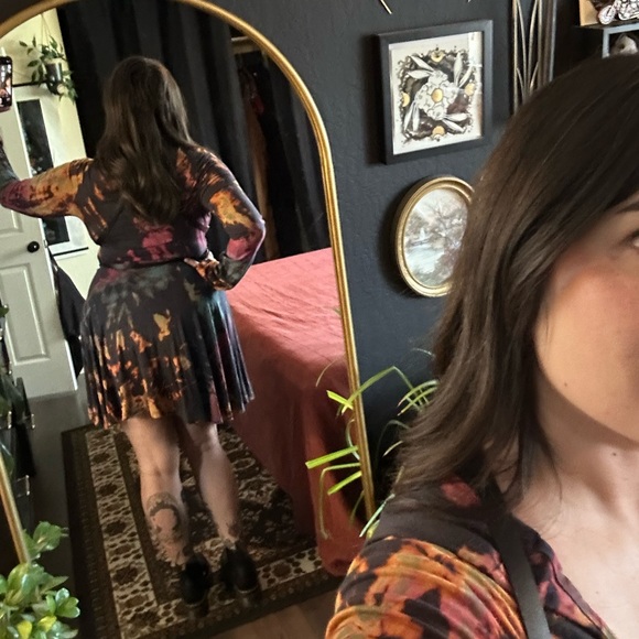 Vintage Tie dye dress - Picture 3 of 9